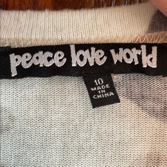 Peace Love World Girls size 10 Camo Fleece - Picture 5 of 7